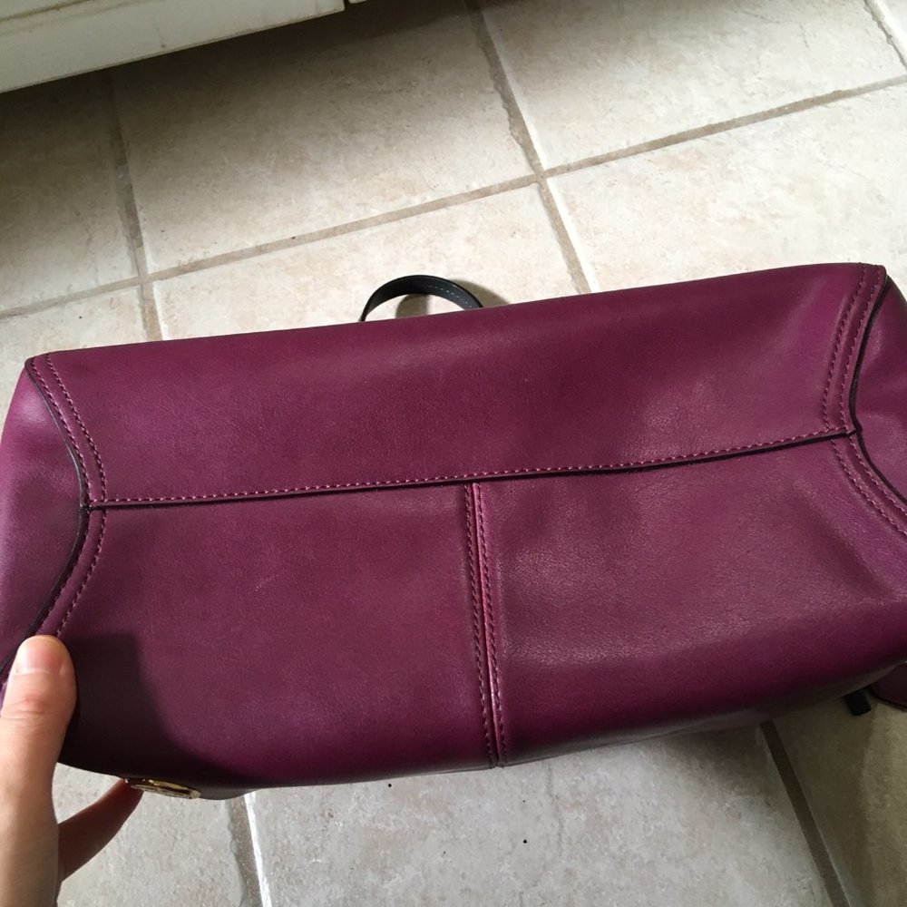 Vince Camuto Addy Tote - Grape Wine/Graphite - Picture 6 of 9